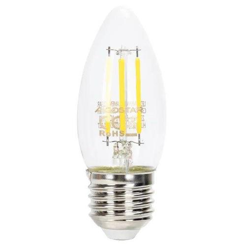 Kaarslamp E27 dimbaar daglichtwit | C35 LED 4W~400Lm=38W hal, Huis en Inrichting, Lampen | Overige, Nieuw, Verzenden