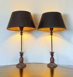 Lamp (2) - Ananas - *Zeer zeldzaam model* - Gemaakt in