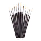 Benson Ronde penseelset - 12 delig - voor precisiewerk -..., Hobby en Vrije tijd, Schilderen, Ophalen of Verzenden, Nieuw