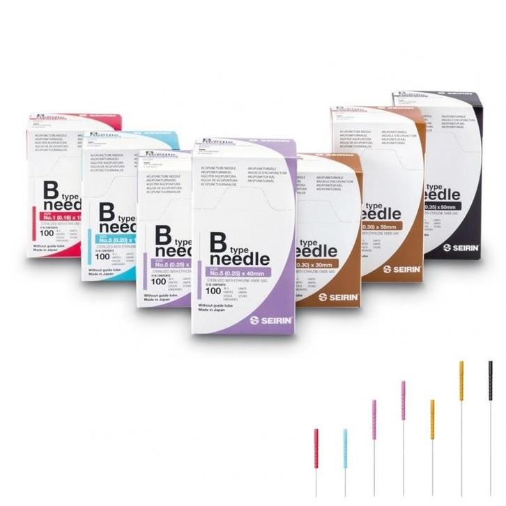 Acupunctuur / dry needling naalden Seirin - 1000 stuks, Sport en Fitness, Massageproducten