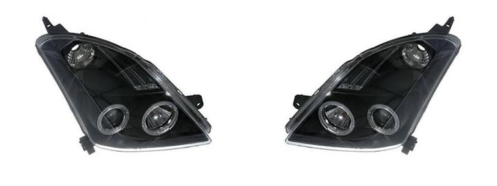 Carnamics Koplampen | Suzuki Swift 05-10 3-d |  zwart, Auto-onderdelen, Verlichting, Nieuw, Verzenden