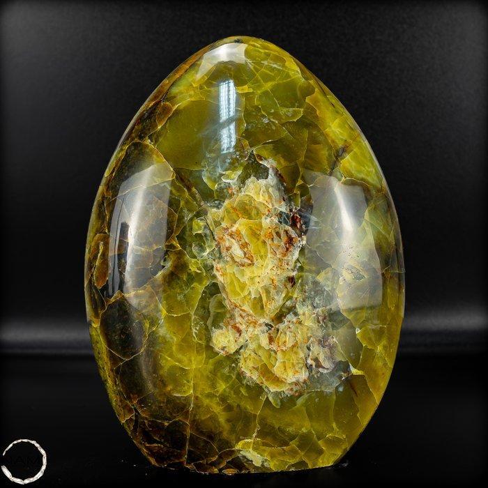 Natuurlijk groene opaal en agaat Vrije vorm- 912.19 g, Verzamelen, Mineralen en Fossielen