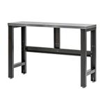 Stalen werkbank met roestvrij staal blad – 136 x 46 x 95 cm., Doe-het-zelf en Verbouw, Werkbanken, Ophalen of Verzenden, Nieuw