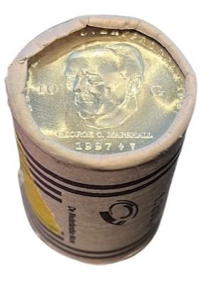 Nederlandse zilveren Tientje 1997 Muntrol (20 x 10 gulden), Postzegels en Munten, Munten | Nederland, Losse munt, 10 gulden, Zilver