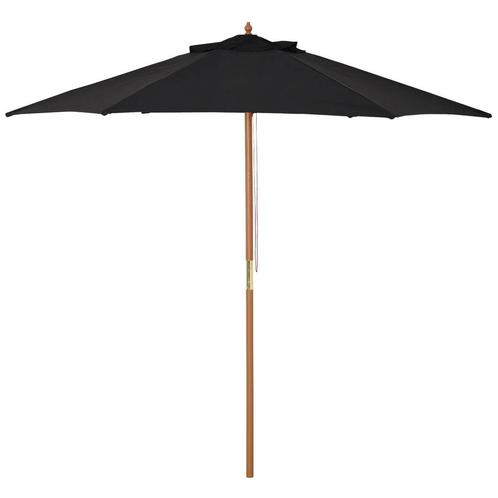 TRUUSK Parasol Tuinparasol 2,5m Met 3-traps Zonwering Van Ba, Tuin en Terras, Parasols, Nieuw, Verzenden