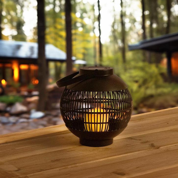 Solar tafel- en hanglamp Monet, Tuin en Terras, Buitenverlichting, Led, Licht-donker-sensor, Zonne-energie, Minder dan 50 watt