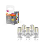 5 stuks Osram LED G9 2.6W 320lm 2700K Ø1.4x4.3cm Niet-Dim.., Ophalen of Verzenden, Nieuw