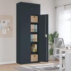 vidaXL Archiefkast 90x40x240 cm staal antracietkleurig, Huis en Inrichting, Kasten | Overige, Verzenden, Nieuw