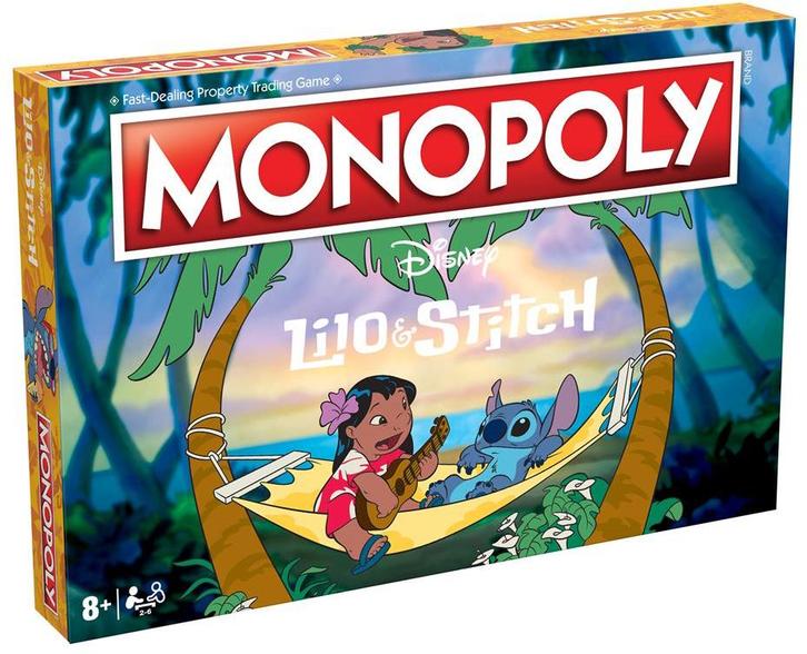 Monopoly - Lilo & Stitch | Winning Moves -, Hobby en Vrije tijd, Gezelschapsspellen | Bordspellen, Nieuw, Verzenden