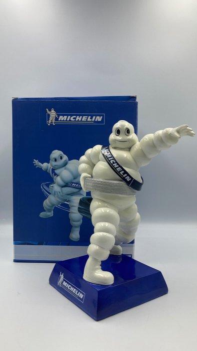 Michelin - Bibendum - Reclamebord - Hars, Antiek en Kunst, Antiek | Wandborden en Tegels