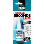 Bison secondelijm industrie 20 gr, fles, Verzenden, Nieuw