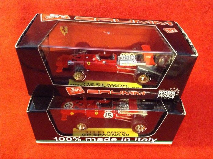 Brumm, Kiosk 1:43 - Model raceauto (5) - Kiosk Ferrari 312, Hobby en Vrije tijd, Modelauto's | 1:5 tot 1:12
