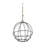Metalen Bal Globe Hanging Ball 18 cm ZWART! Frame bal, Hobby en Vrije tijd, Knutselen, Nieuw, Ophalen of Verzenden