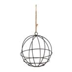 Metalen Bal Globe Hanging Ball 18 cm ZWART! Frame bal, Hobby en Vrije tijd, Knutselen, Nieuw, Ophalen of Verzenden