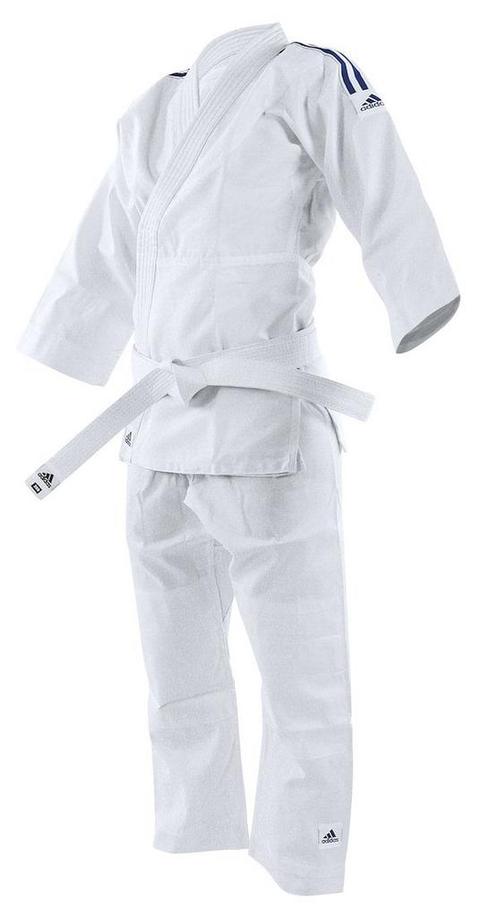 Judopak Adidas | meegroeipak J200 | Wit (Maat: 150 - 160), Sport en Fitness, Vechtsporten en Zelfverdediging, Vechtsportpak, Nieuw
