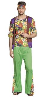 Hippie kostuum man woodstock, Kleding | Heren, Ophalen of Verzenden, Nieuw