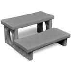 vidaXL Spatrap grijs, Tuin en Terras, Zwembad-toebehoren, Verzenden, Nieuw