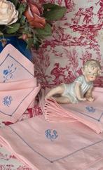Tafelkleed (9) - 125 cm - 100 cm - Nappe met monogram