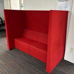 (MDK-107589) Treinbank / Akoestische Zitbank – Rood ACTIE, Ophalen of Verzenden, Gebruikt