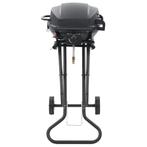 Gasbarbecue met kookzone draagbaar zwart (Barbecue-Vuurkorf), Nieuw, Verzenden