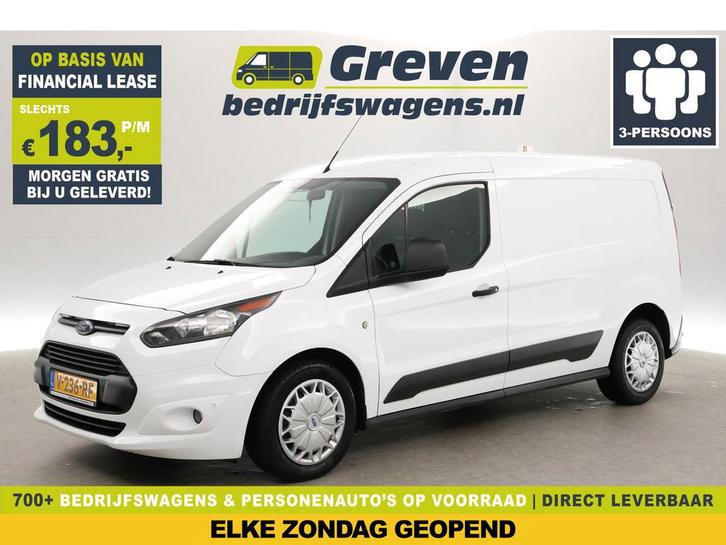 Ford Transit Connect 1.5 TDCI L2 100PK | Airco | 3-Zits |, Auto's, Bestelauto's, Te koop, Handgeschakeld, Financial lease, Diesel
