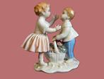Karl Ens, Volkstedt - Beeldje, Vintage - 14 cm - Porselein, Antiek en Kunst
