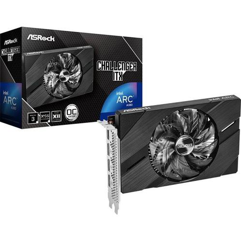 ASRock Intel Arc A380, 6GB, Challenger ITX OC, Computers en Software, Videokaarten, Verzenden