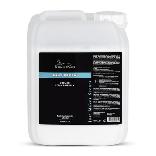 Beauty & Care Munt Fris stoombadmelk 5 L.  new, Sport en Fitness, Gezondheidsproducten en Wellness, Nieuw, Ophalen of Verzenden
