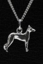 Zilveren Moonflower dog ketting hanger - klein, Verzenden, Nieuw