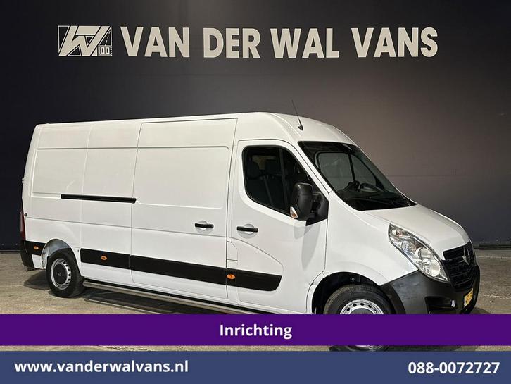 Opel Movano | 2.3 CDTI L3H2 *Post NL inrichting* Euro6 Airco, Auto's, Bestelauto's, Onderhoudsboekje, Lease, Handgeschakeld, Diesel