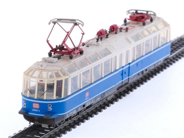 Schaal H0 Roco 43932 BR 491 Panorama wagen van de DB #7616, Hobby en Vrije tijd, Modeltreinen | H0, Wisselstroom, Overige typen