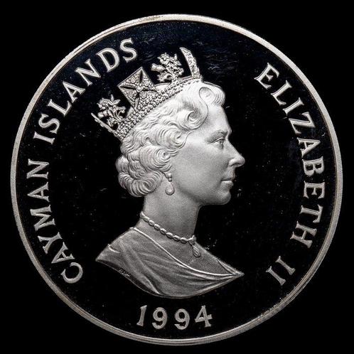 Kaaimaneilanden. 1 Dollar 1994 - Queen Elizabeth The Queen, Postzegels en Munten, Munten | Europa | Niet-Euromunten