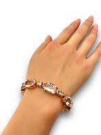 Armband - 18 karaat Geel goud, Vintage 14K roségouden, Sieraden, Tassen en Uiterlijk, Armbanden, Nieuw