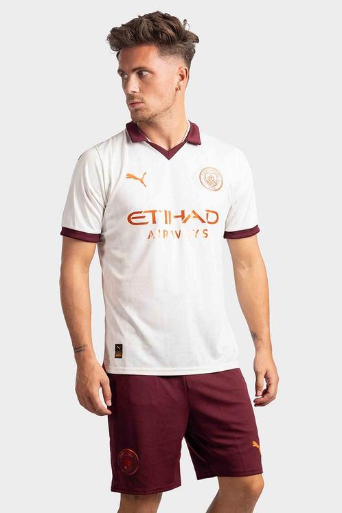 Manchester City Shirt Uit Senior 2023/2024, Kleding | Heren, Sportkleding, Algemeen, Wit, Nieuw, Verzenden