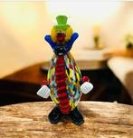 Filippo Maso - sculptuur, Clowns - 19 cm - Glas - 2025, Antiek en Kunst, Antiek | Glas en Kristal