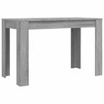Grijze Eettafel 120cm | Retourdeal | Minimalistisch Design, Huis en Inrichting, Tafels | Eettafels, 100 tot 150 cm, Nieuw, Vier personen