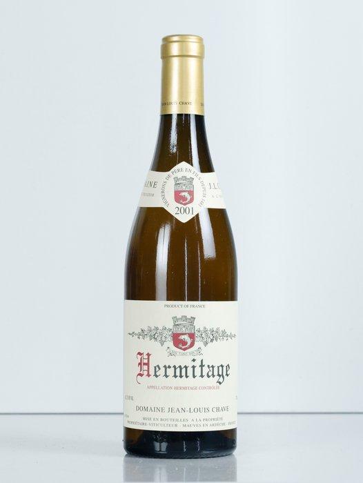 2001 Jean-Louis Chave, Hermitage Blanc - Hermitage - 1 Fles, Verzamelen, Wijnen