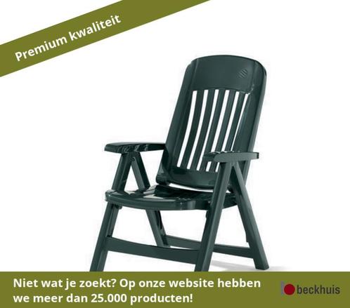 Sieger Comtesse klapstoel - Smaragdgroen, Tuin en Terras, Tuinstoelen, Nieuw, Overige materialen, Ophalen of Verzenden