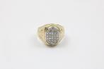Ring - 14 karaat Geel goud - 0.92ct. tw. Diamant, Nieuw