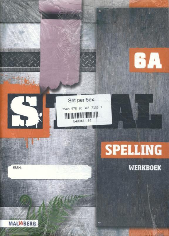 groep 6 / Staal spelling (set 5 ex) / werkboek a Schraven, Boeken, Schoolboeken, Gelezen, Verzenden