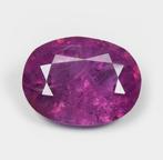 1 pcs Paars Saffier - 2.21 ct - Lotus Gemology - Rubis, Sieraden, Tassen en Uiterlijk, Nieuw