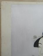 Young Woman Blowing a Popen (glass noisemaker), from the