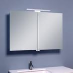 BWS LED Spiegelkast Luxe Aluminium 90x60x14 cm, Doe-het-zelf en Verbouw, Ophalen of Verzenden, Nieuw, Bad