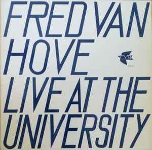 LP gebruikt - Fred Van Hove - Live At The University (Bel..., Cd's en Dvd's, Vinyl | Jazz en Blues, Zo goed als nieuw, Verzenden