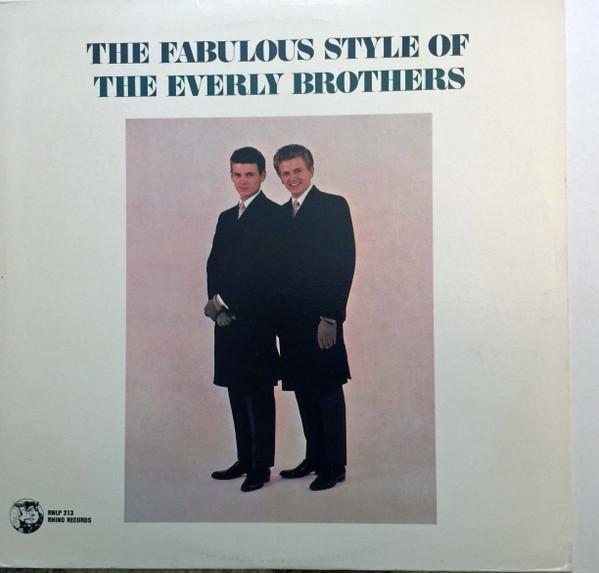 LP gebruikt - The Everly Brothers - The Fabulous Style Of..., Cd's en Dvd's, Vinyl | Pop, Zo goed als nieuw, Verzenden