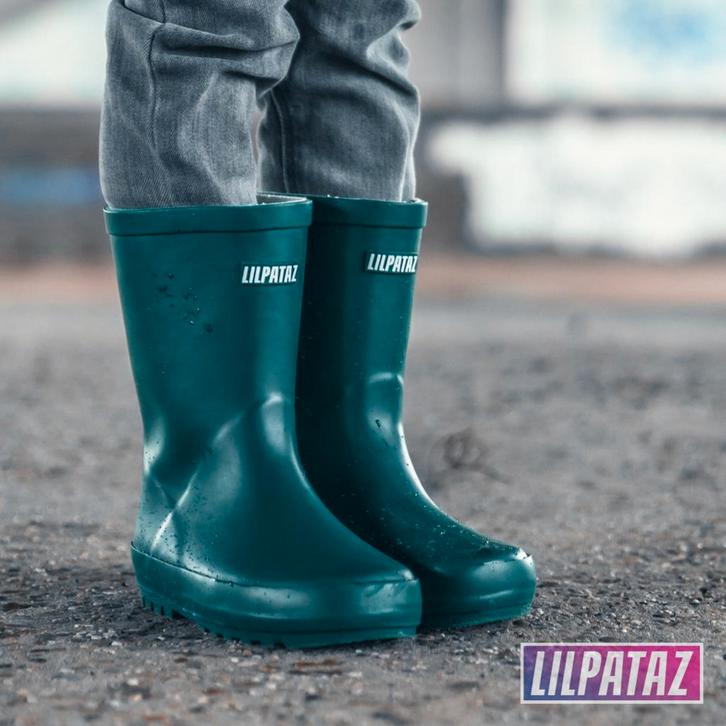 Rainbootz Petrol Green (maat 21-27) Kindersneakers Maat 25, Kinderen en Baby's, Kinderkleding | Schoenen en Sokken, Jongen of Meisje