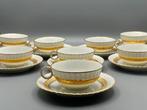 Bernardaud & Co. Limoges - Koffieservies voor 8 (19) - Goud,, Antiek en Kunst, Antiek | Meubels | Tafels