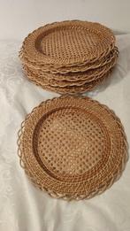 Onderbord (6) - Bamboe, Rattan, riet, riet - Plateau en