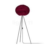 Umage Eos Tripod Vloerlamp, frame zwart/lampenkap rood - ø, Huis en Inrichting, Lampen | Vloerlampen, Verzenden, Nieuw