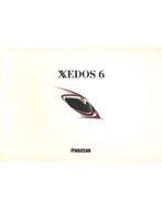 1992 MAZDA XEDOS 6 BROCHURE NEDERLANDS, Boeken, Auto's | Folders en Tijdschriften, Nieuw, Mazda, Author